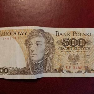 500 zloty 1982 Lengyelország