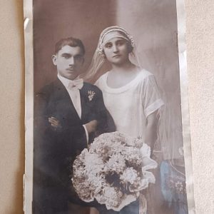 Antik esküvői kép