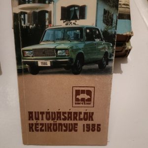 Autóvásárlók kézikönyve 1986